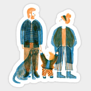 Holding Hands Sticker